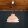 Vintage glass pendant lamp Yugoslavia 1960s