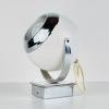 Mid-century white wall lamp Eyeball Italy 1960s Retro lighting Space Age Atomic