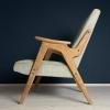 Mid-century armchair by Meblo Yugoslavia 1970s