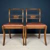 Pair dining chairs, Italy 60s