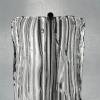 Mid-century murano glass chandelier Eliche by Venini Italy 1960s