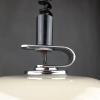 Retro glass pendant lamp Yugoslavia 1980s