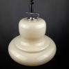 Retro glass pendant lamp Yugoslavia 1980s