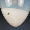 Murano pendant lamp Egg by Leucos, Italy 1960s. Mid-century italian modern lighting