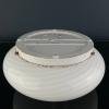 Classic swirl murano glass ceiling or wall lamp Italy 1970s