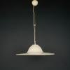 Classic swirl Murano glass pendant lamp Vetri Murano Italy 1970s