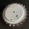 Vintage murano ceiling lamp Italy 1980s