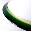 Retro murano glass pendant lamp Italy 1980s Green Yellow White