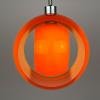 Carlo Nason murano pendant lamp Eclisse, Italy 1960s