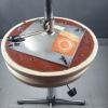 Mid-century swivel stool Yugoslavia 1960s Retro home decor