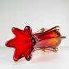 Vintage red murano vase, Italy 1970s