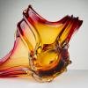 Vintage large murano vase Italy 1960s