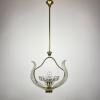 Murano chandelier by Ercole Barovier Barovier & Toso, Italy 1950s