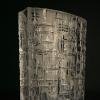 Original crystal vase by Kristall Krisla, Italy 1960s