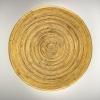 Large rattan bowl for fruits, Italy 1970s