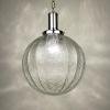 Mid-century glass pendant lamp, Italy, 1960s