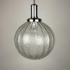 Mid-century glass pendant lamp, Italy, 1960s