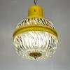 Mid-century yellow pendant lamp, Italy 1960s