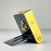 Travel alarm clock by Jaeger-LeCoultre, Swiss, 1950s