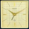 Travel alarm clock by Jaeger-LeCoultre, Swiss, 1950s