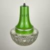 Mid-century green pendant lamp by Targetti Sankey, Italy 1960s