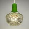 Mid-century green pendant lamp by Targetti Sankey, Italy 1960s
