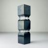 Original Black Sommerso Murano glass Vase by Pagnin & Bon, Italy 1960s