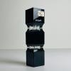Original Black Sommerso Murano glass Vase by Pagnin & Bon, Italy 1960s