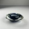 Original blue murano glass ashtray, Italy, 1980s