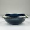Original blue murano glass ashtray, Italy, 1980s