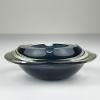 Original blue murano glass ashtray, Italy, 1980s