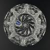 Retro Bohemian glass ashtray by Bohemia Crystal, Czech Republic, 1990s