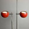 Mid-century eyeball floor lamp Italy 1960s Space age atomic