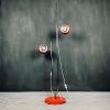 Mid-century eyeball floor lamp Italy 1960s Space age atomic