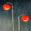 Mid-century eyeball floor lamp Italy 1960s Space age atomic