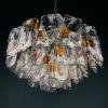 Murano glass chandelier by Mazzega, Italy, 1960s