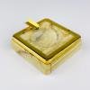 Vintage small onyx ashtray, Italy, 1950s