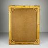 Mid-Century Bamboo Wall Mirror, Italy, 1960s