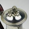 Antique silver plated coffee pot by Christofle, France, 19th century