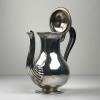 Antique silver plated coffee pot by Christofle, France, 19th century