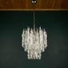 Original murano glass chandelier by J. Kalmar, Austria 1960s