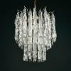 Original murano glass chandelier by J. Kalmar, Austria 1960s
