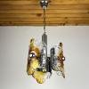 Mid-century Murano glass chandelier by AV Mazzega, Italy 1970s