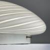 Classic swirl murano glass ceiling or wall lamp Italy 1970s