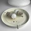 Classic swirl murano glass ceiling or wall lamp Italy 1970s
