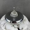 Mid-century white murano glass mushroom table lamp Mazzega Italy 1960s