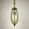 Vintage murano pendant lamp, Italy, 1950s