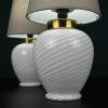 Classic Murano glass table lamps, Italy 1970s, Set of 2