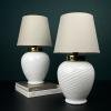 Classic Murano glass table lamps, Italy 1970s, Set of 2