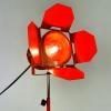 Retro adjustable spotlight table lamp Italy 1980s